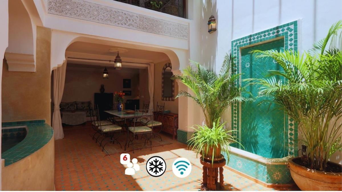 Dar Jena, Rare Riad In Medina On Mamounia Marrakesh Exteriör bild
